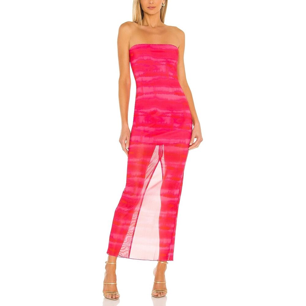 H:Ours 'Rios' Pink Maxi Dress Size M